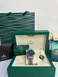 Rolex Bleu avec packaging complet