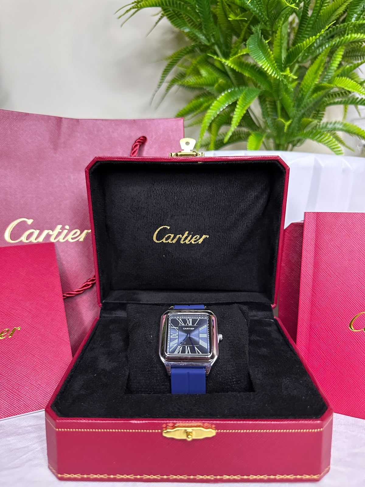 Cartie Silicone Bleu عيار Avec Packaging Complet ( Boite Noire )